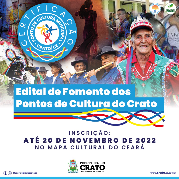 Mapa Cultural Do Cear Sele O P Blica De Fomento Dos Pontos De