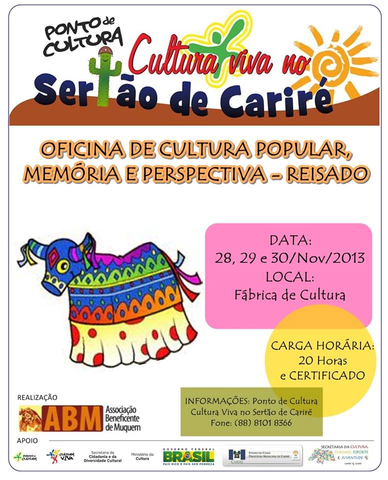 Mapa Cultural do Ceará - Bia Facó - Mapa Cultural do Ceará